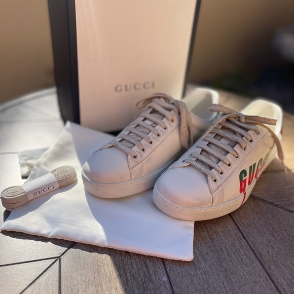 Authentic Gucci Sneakers Ace size 5.5 men 9 women. - Picture 5 of 5